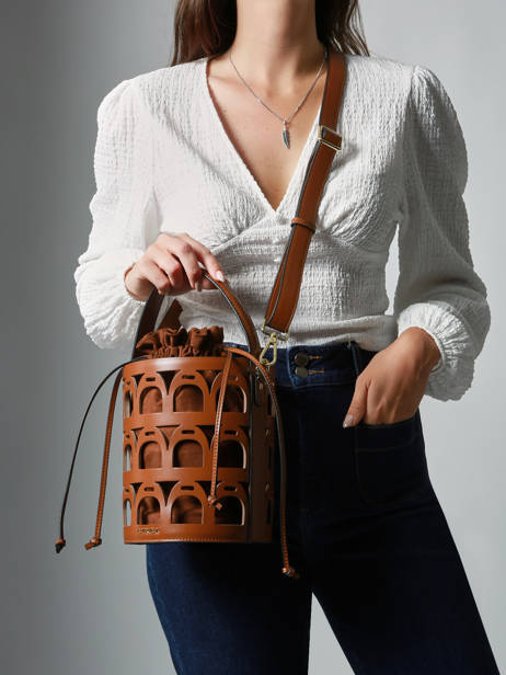 Cross Body Tas Epona Etrier Bruin epona EEPO136M ander zicht 2